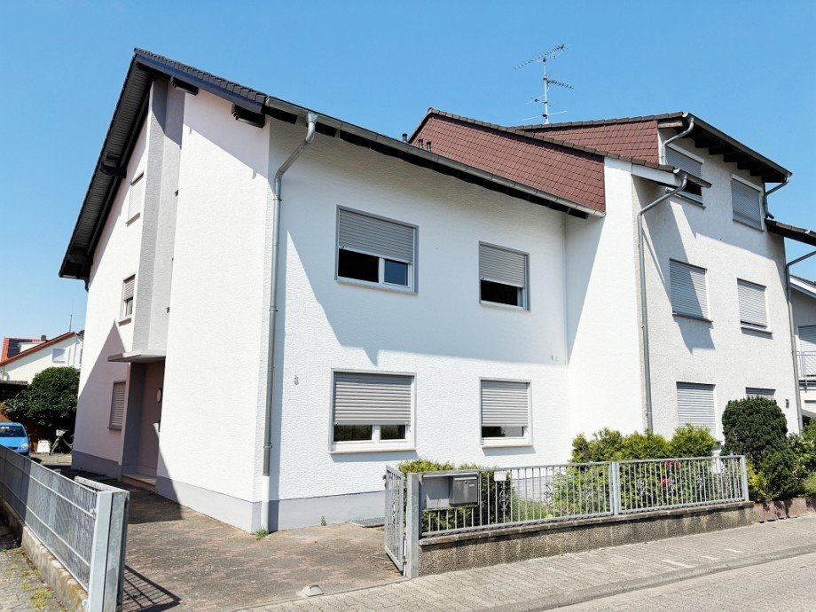 Hausansicht Etagenwohnung Darmstadt