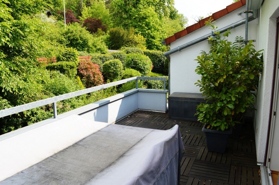 gro�er Balkon ... Maisonettewohnung Bensheim
