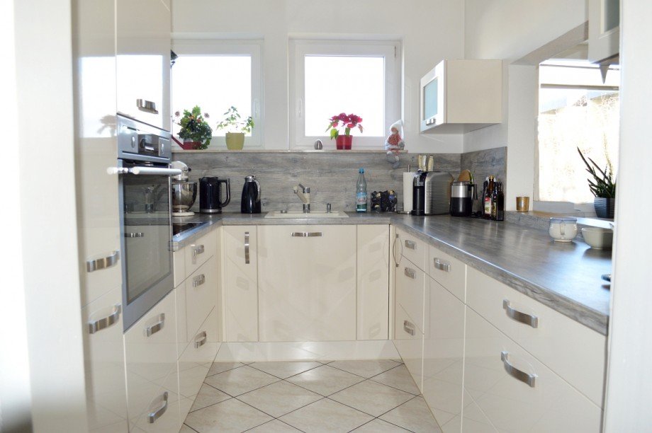 moderne Einbauk�che Etagenwohnung Gro�-Umstadt
