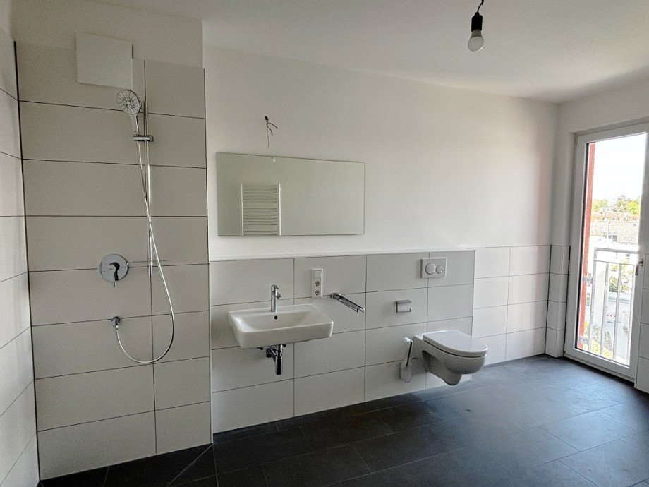 Tageslichtbad Dachgeschosswohnung Darmstadt