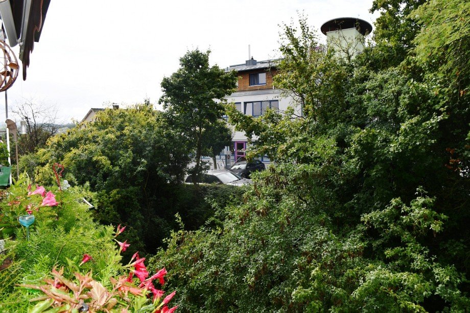 Blick vom Balkon Etagenwohnung Reinheim