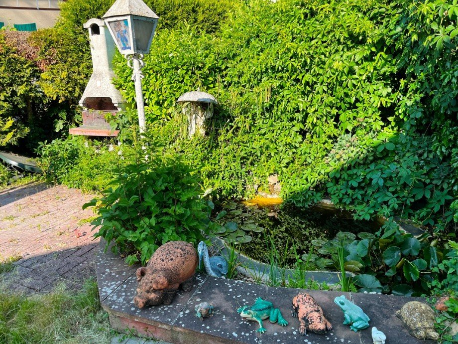 ... und Gartenbiotop Einfamilienhaus Riedstadt-Crumstadt