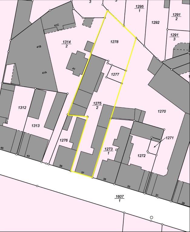 Lageplan Mehrfamilienhaus Darmstadt