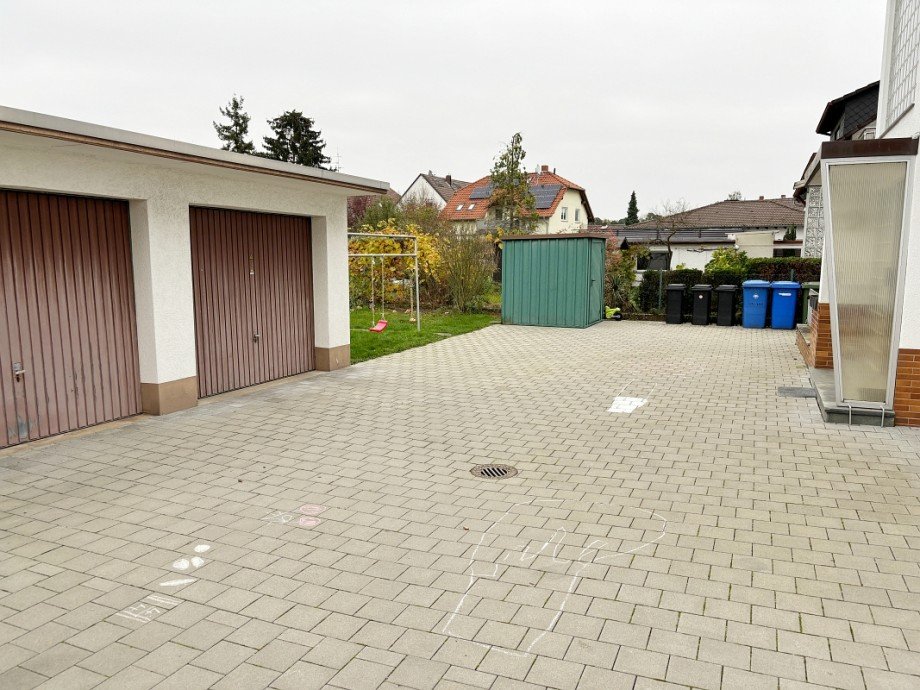 Hofansicht Dachgeschosswohnung Pfungstadt