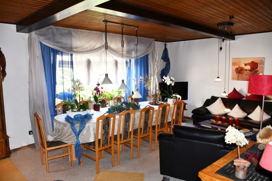 9 ger�umiges Wohnzimmer.... Doppelhaush�lfte Modautal-Brandau
