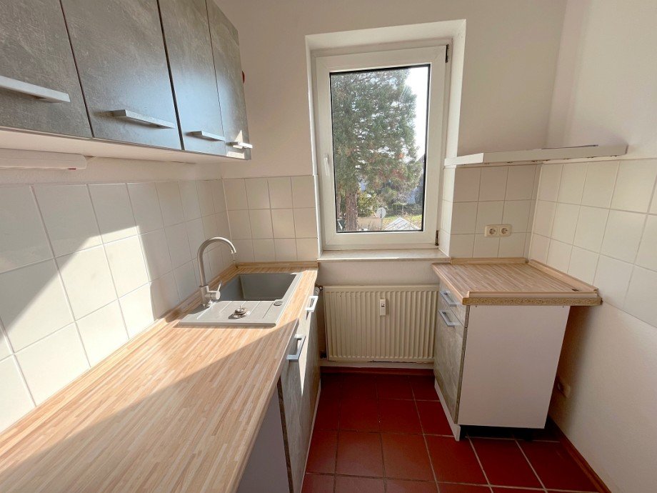 praktische K�che (ohne E Ger�te) Etagenwohnung Griesheim