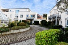 Wohnanlage in ansprechender Architektur **VERKAUFT** Schicke 2-Zimmer-Wohnung mit Terrasse und Pkw-Stellplatz in Darmstadt-Eberstadt!
