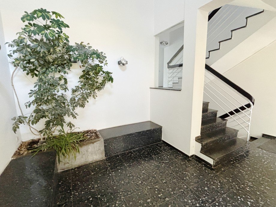 gepflegtes Treppenhaus Etagenwohnung Darmstadt