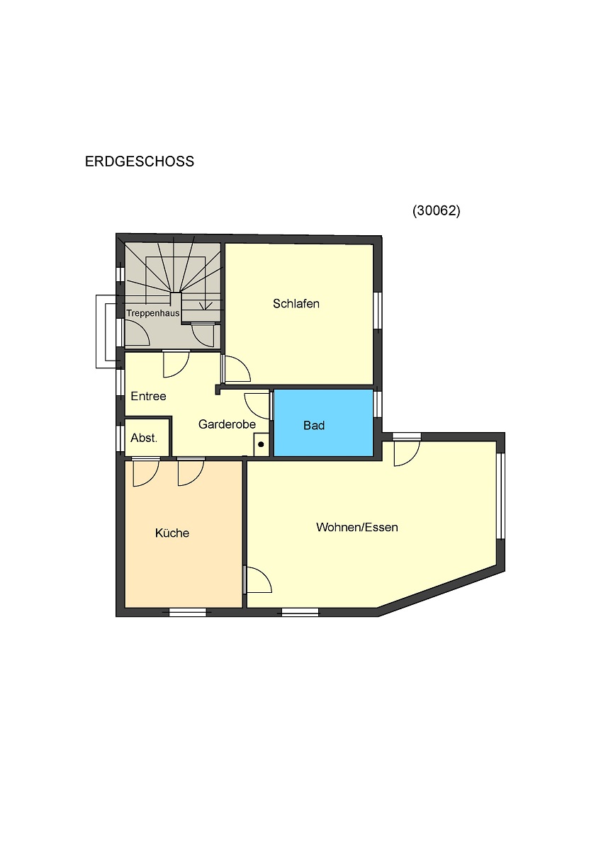 Grundriss Erdgeschoss Zweifamilienhaus Ro�dorf