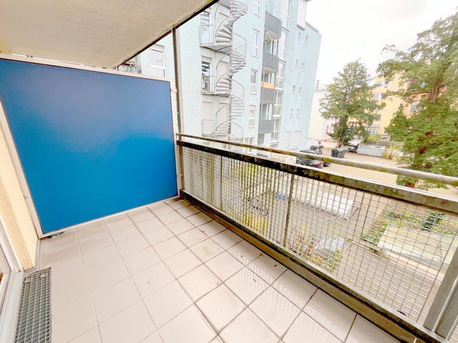Sonnenbalkon (Westausrichtung) Etagenwohnung Darmstadt