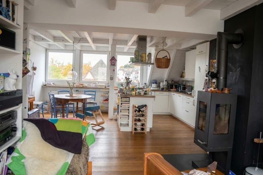 Vorderhaus Maisonette-Wohnung - Einbauk�che + Essbereich Renditeobjekt Darmstadt