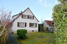 Hausansicht **VERKAUFT** Charmantes Einfamilienhaus mit Gartenparadies in Seeheim