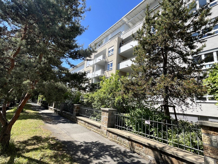 Hausansicht Etagenwohnung Darmstadt