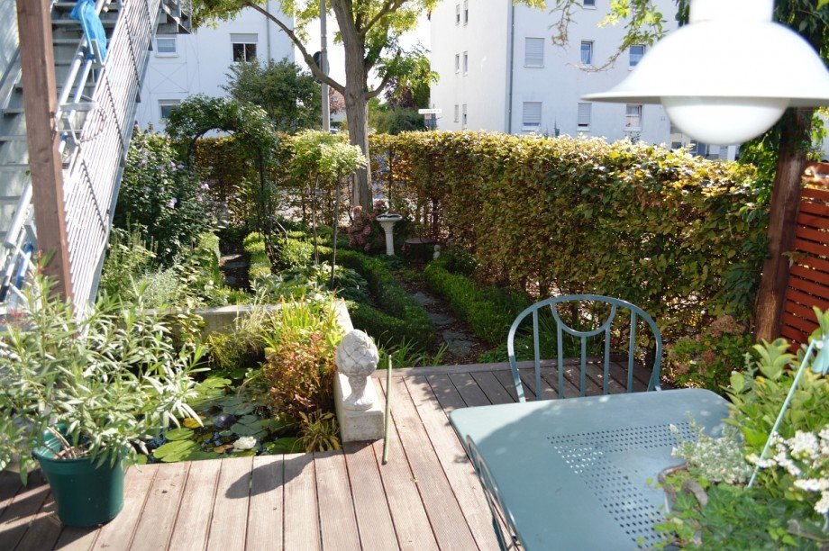 Terrasse mit Gartenzugang Haus Riedstadt-Leeheim