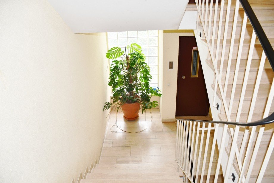 Treppenhaus mit Personenaufzug Etagenwohnung Reinheim