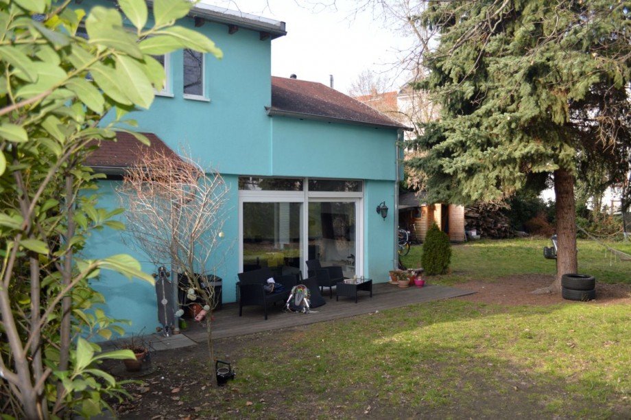 Hausansicht - Reihenendhaus Mehrfamilienhaus Darmstadt