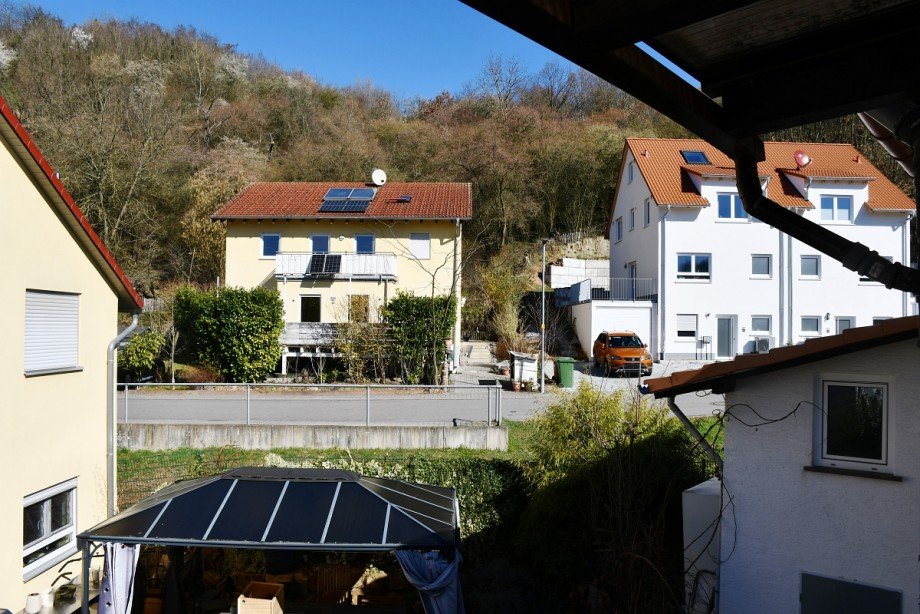 Blick vom Balkon Zweifamilienhaus Lautertal-Elmshausen
