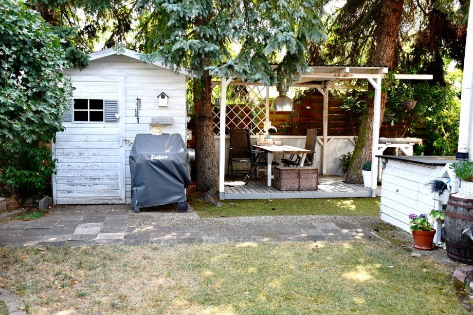 praktisches Gartenhaus Zweifamilienhaus Darmstadt-Wixhausen