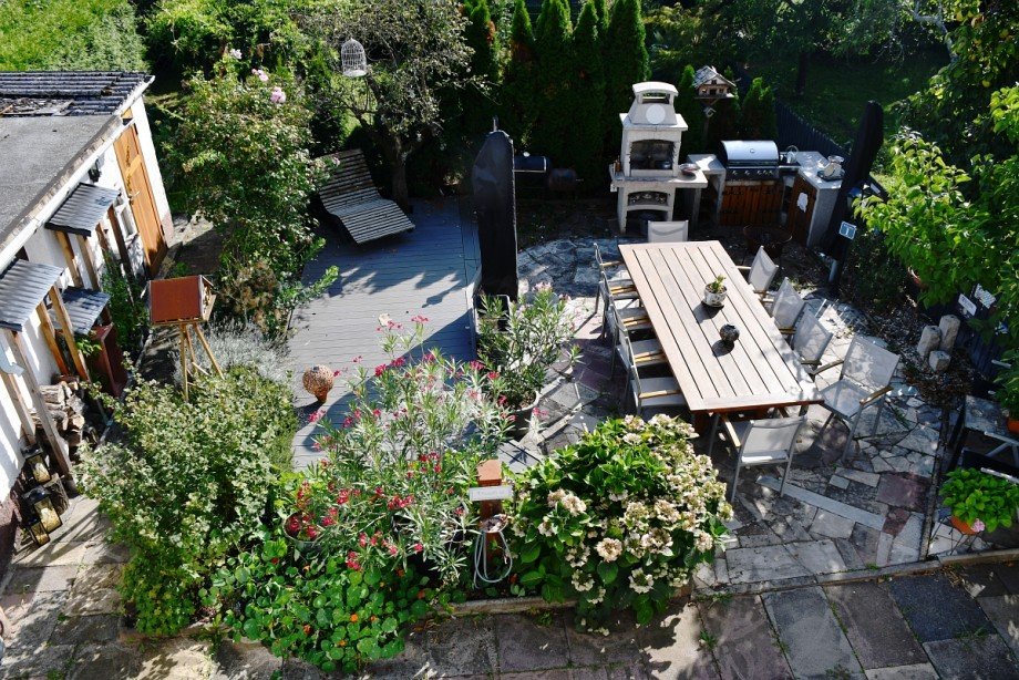 Blick vom Balkon Mehrfamilienhaus Darmstadt