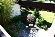 Blick vom Balkon **VERKAUFT** Attraktives gro�z�giges Einfamilienhaus auf 1.236 m� Grundst�ck