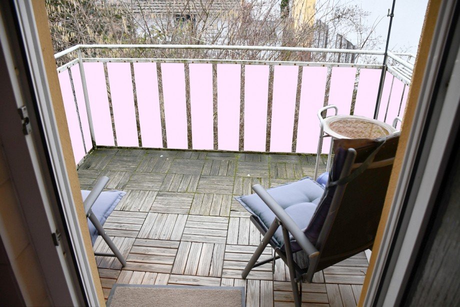 Balkon Doppelhaush�lfte Darmstadt-Wixhausen