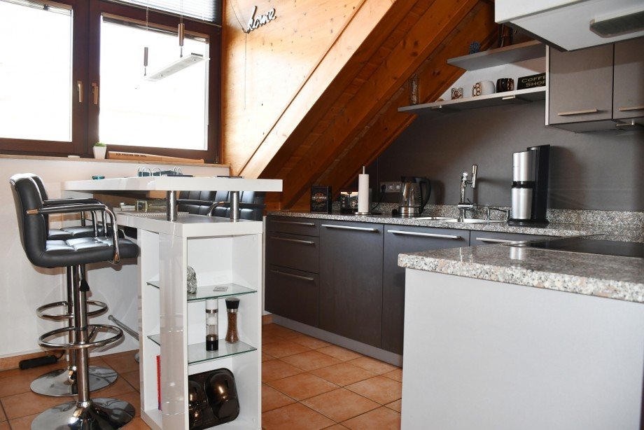 moderne Einbauk�che Maisonettewohnung Pfungstadt