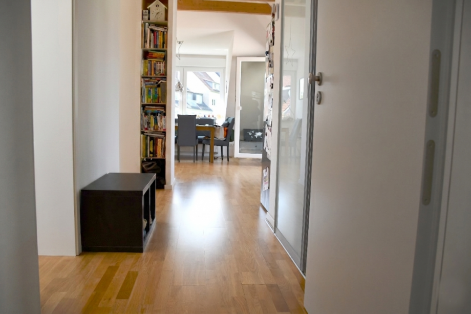 Diele Dachgeschosswohnung Darmstadt