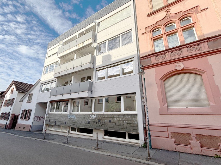 Hausansicht Etagenwohnung Darmstadt