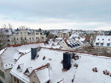 Blick vom Balkon **VERMIETET** �ber den D�chern von Bessungen - die perfekte Wohnung f�r 1 bis 2 Personen
