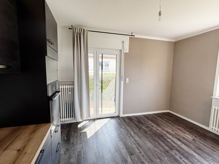 K�che mit Terrassenzugang Erdgeschosswohnung Messel