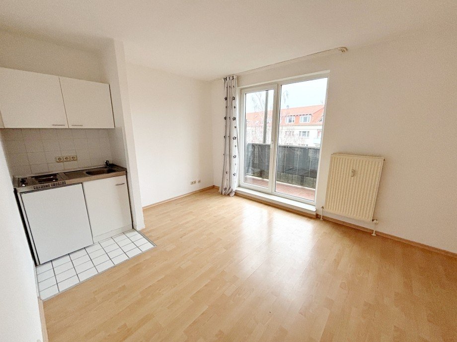 Wohnen/Schlafen mit Pantryk�che Etagenwohnung Darmstadt