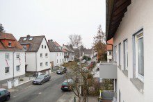 Blick vom Balkon **VERKAUFT** Schicke 2- Zimmer-Eigentumswohnung mit Balkon