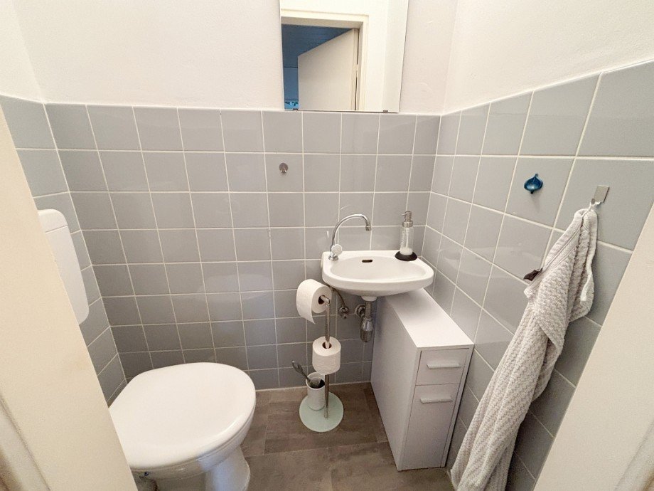 ... und separatem WC Etagenwohnung Darmstadt