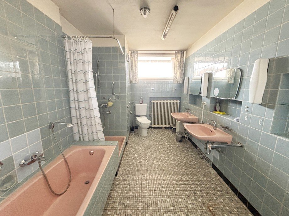 Tageslichtbad mit Wanne und Dusche Haus Darmstadt-Eberstadt