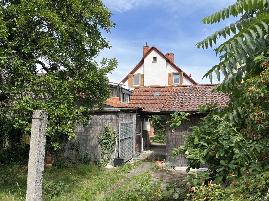 Gartendurchgang Einfamilienhaus Weiterstadt